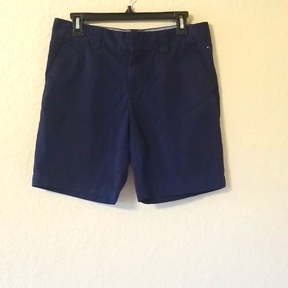 Tommy Hilfiger navy chino shorts